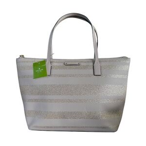 NWT Kate Spade Haven Lane Hani Tote Bag in nouveau neutral/light purple